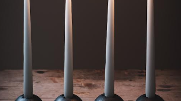 Orb ljusstaken som adventsljusstake!