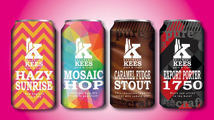 Kees Experience – fyra provsmakaröl från holländska Kees finns i Systembolagets beställningssortiment från den 8 juni.