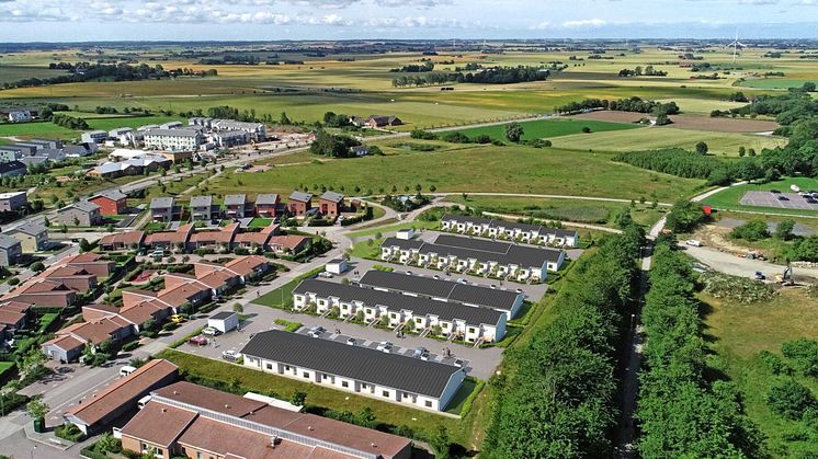Säljstart för Riksbyggens 39 radhus i Dalby, Lund