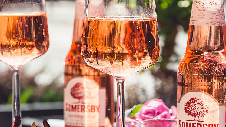 Somersby Sparkling Rosé – en bubblande rosa nyhet