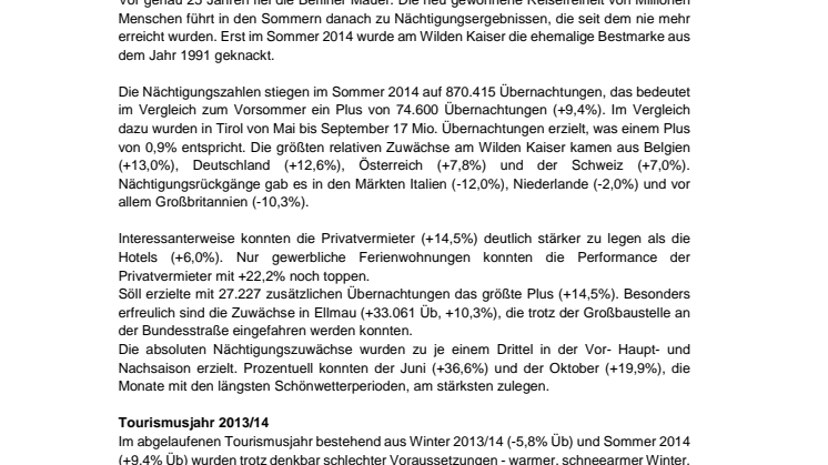Ein Sommer wie damals