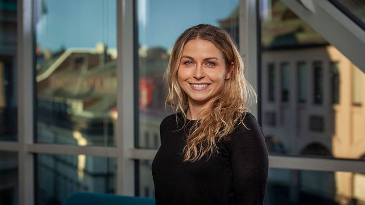 Dagmara Siewiorek, miljöledare på Forsen. Foto: Forsen