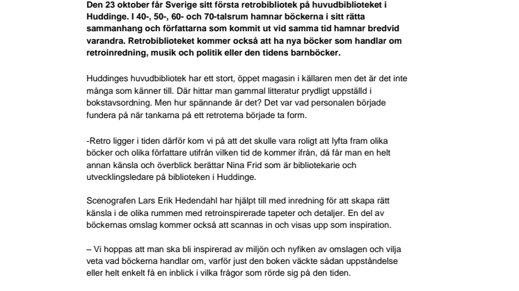 Skvaller och retro till sju sorters kakor