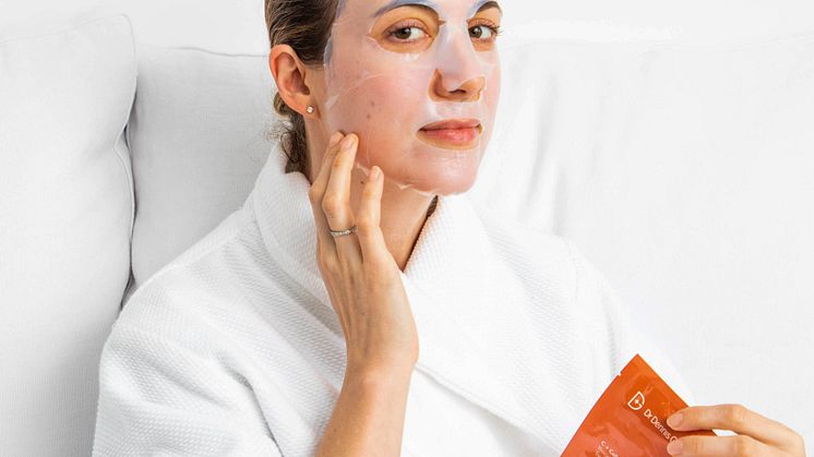Dr. Dennis Gross C + Collagen Biocellulose Brightening Treatment Mask
