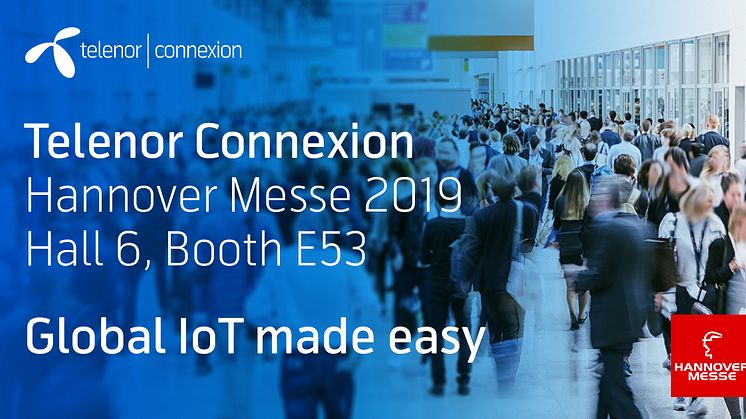 Stop by Hall 06 Booth E53 at Hannover Messe 2019