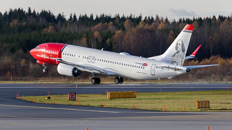 Norwegian Boeing 737 MAX 8