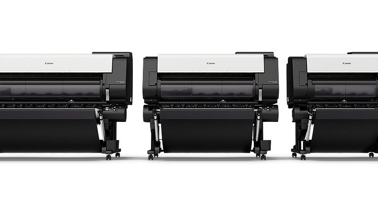 Skrivare för snabb, förstklassig CAD- och affischproduktion – nya Canon imagePROGRAF TX-serien