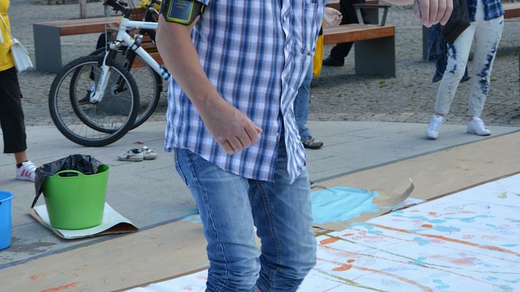 Bostadsbolagets och TILLTs konstprojekt Korsa Spår 2012