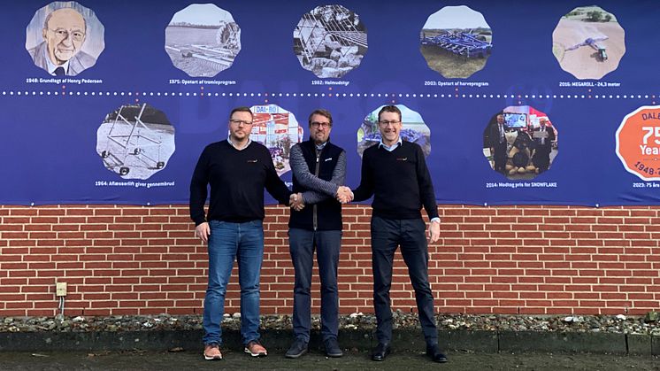 Från vänster: Kenneth Malmqvist, Torben Norlyk Pedsersen och Hans-Christian Ripa.
