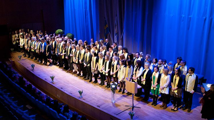 Akademisk avslutning för Hälsohögskolans studenter 
