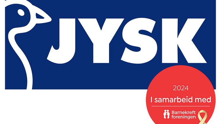 JYSK blir samarbeidspartner til Barnekreftforeningen frem til 2025.
