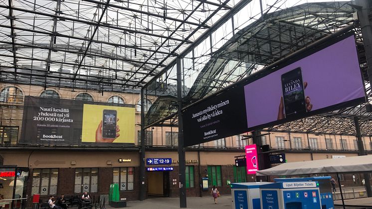 BookBeat Werbung in Finnland