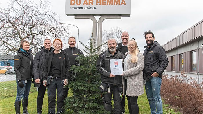 Hyresbostäder är en av Sveriges bästa arbetsplatser