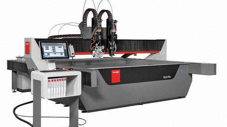 vattenskärmaskinen Bystronic ByJet Flex 4030.
