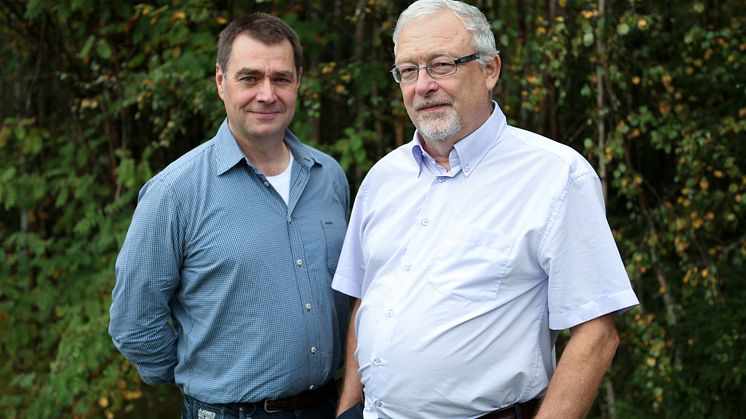 SLU-forskarna Gert Olsson och Birger Hörnfeldt