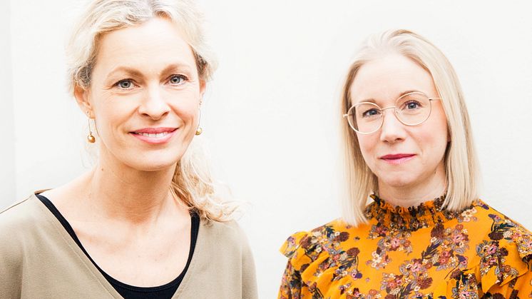 Evelina Linder och Erika Nyman Carlsson.
