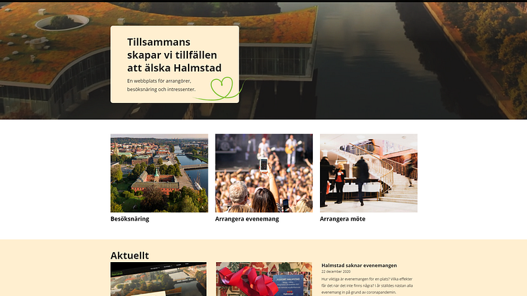 ​Halmstads besöksnäring i fokus på ny webbplats