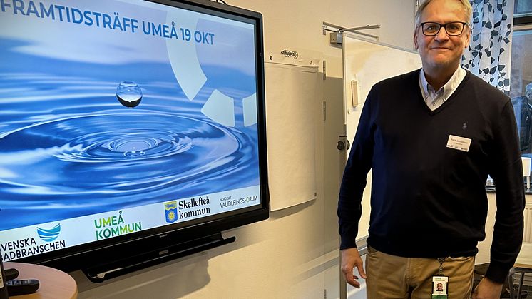Patrik Samuelsson, Verksamhetschef Umeå kommun och medlem i Svenska Badbranschens styrelse