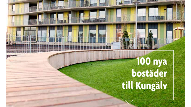 Årsberättelse 2017: 100 nya bostäder till Kungälv