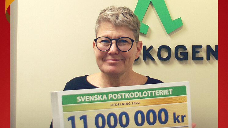 Anna Tibblin Vi-skogen Poskodlotteriet 17 mars 2022