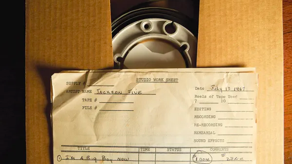 "Big Boy (One-Derful Version)" master tape, July 13, 1967