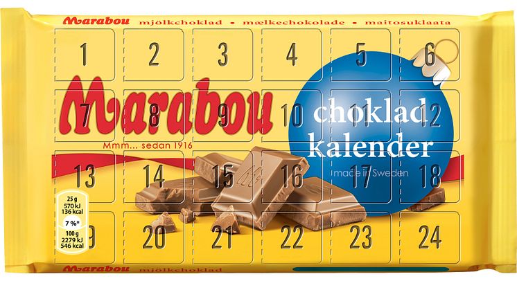 Kan du hålla dig till en ruta om dagen? Nu kommer chokladkalendern alla väntat på!