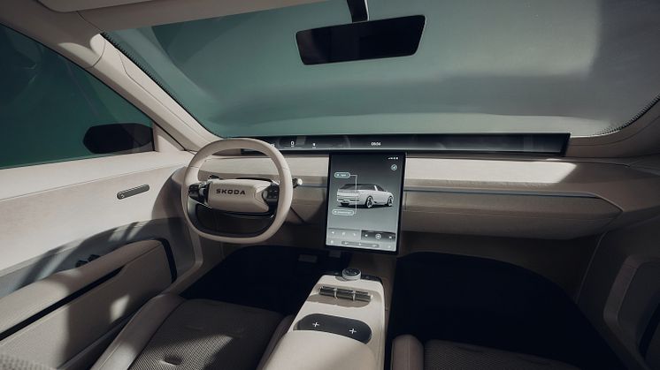 Verdenspremiere på konceptbilen Škoda Vision O, som er forløberen for en elektrisk Octavia Combi.