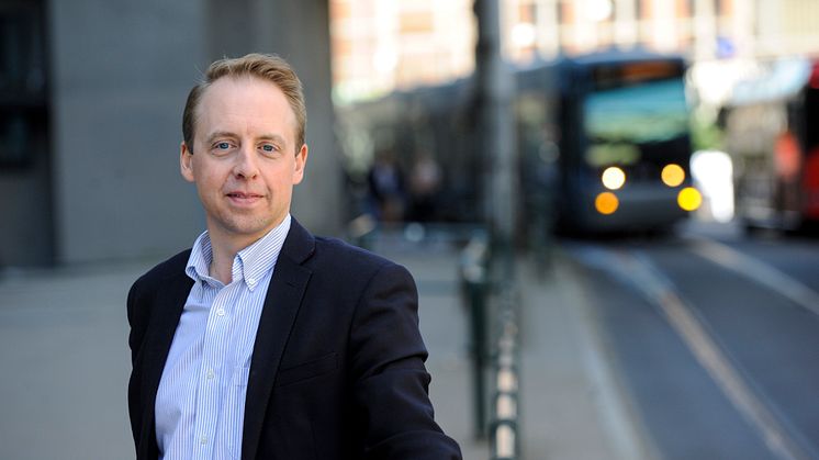 Erik Roth, direktør for Organisasjon og Utvikling i Posten Norge. Foto: Birger Morken