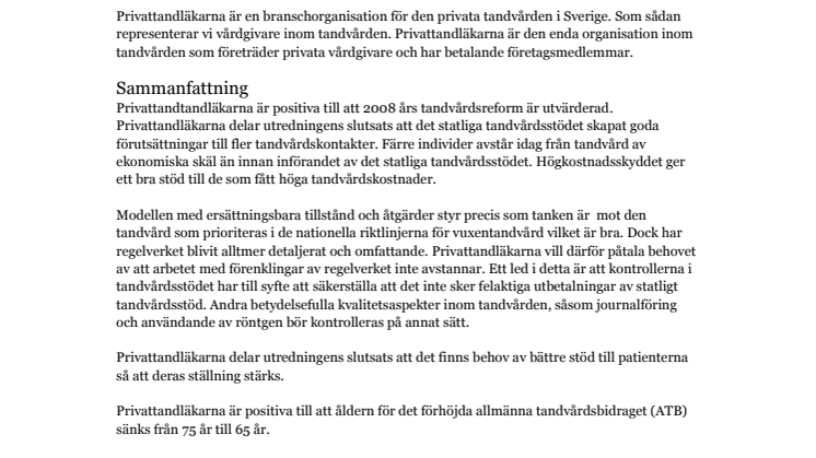 Tandvårdsstödet når personer med stort tandvårdsbehov