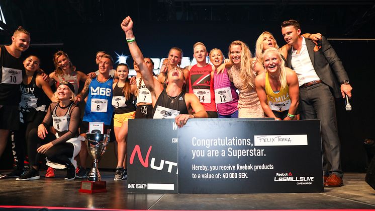 Felix Trana - Vinnaren av Les Mills SUPERSTAR 2017 