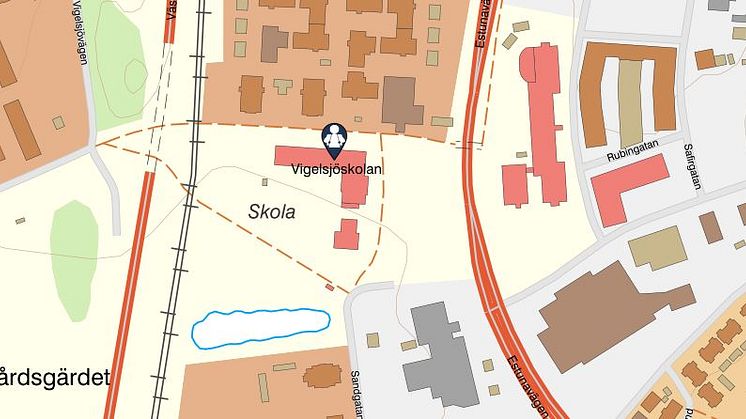 Här planeras för en ny skola där Internationella Engelska skolan ska driva verksamhet