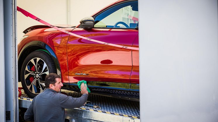 Ford Mustang Mach-E  preproduksjonsbil, Norge, Sommeren 2020