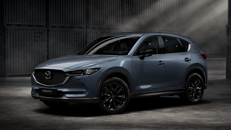 CX-5 Ignite Edition i den för CX-5 nya färgen Polymetal Grey metallic