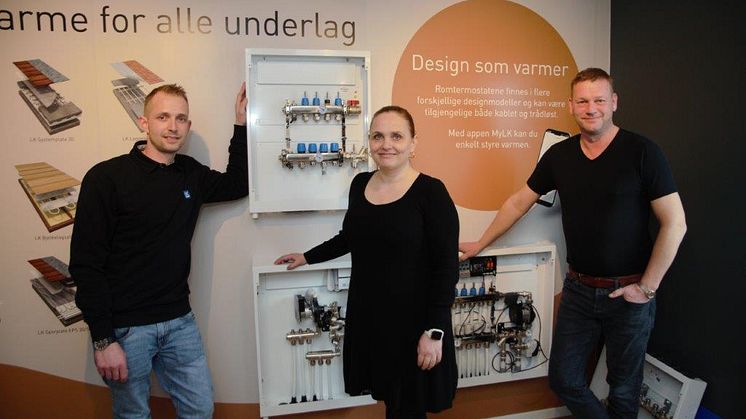 Har ansatt to nye distriktsansvarlige og markedskoordinator:  LK Systems fortsetter veksten