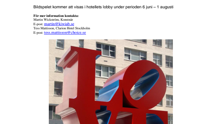 57, ett bildspel i kärlekens tecken