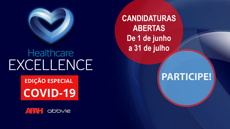 Prémio Healthcare Excellence vai distinguir projetos desenvolvidos no âmbito da resposta à pandemia