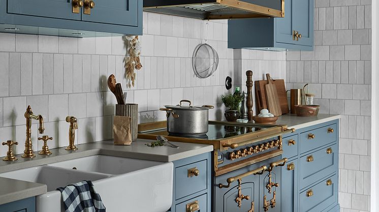 Silestone Royal Reef bänkskivor i Villa Lumos kök från Himlekök