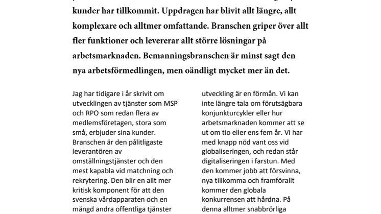 I kärnan av arbetsmarknadens ekosystem