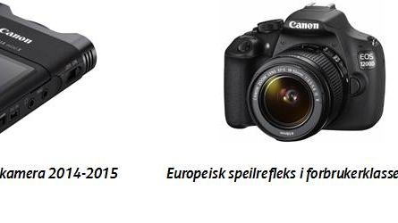 Canon mottar prestisjefylte EISA-utmerkelser for EOS- og LEGRIA-kameraer 