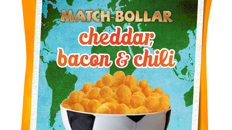 Estrella LTD Matchbollar 2018 Cheddar Bacon och Chili