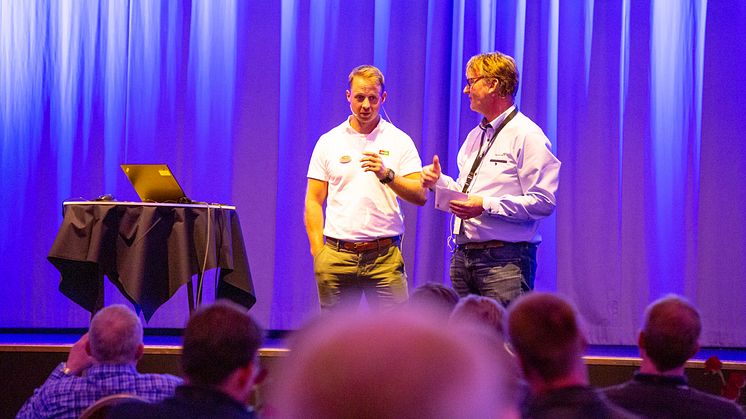 Rolf Kinck introduserer Johan Stenfeldt, Elkomp 2019