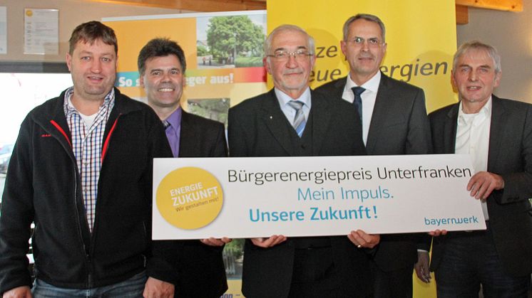 Bürgerenergiepreis Unterfranken 2016: Aufruf zum Bewerbungsstart
