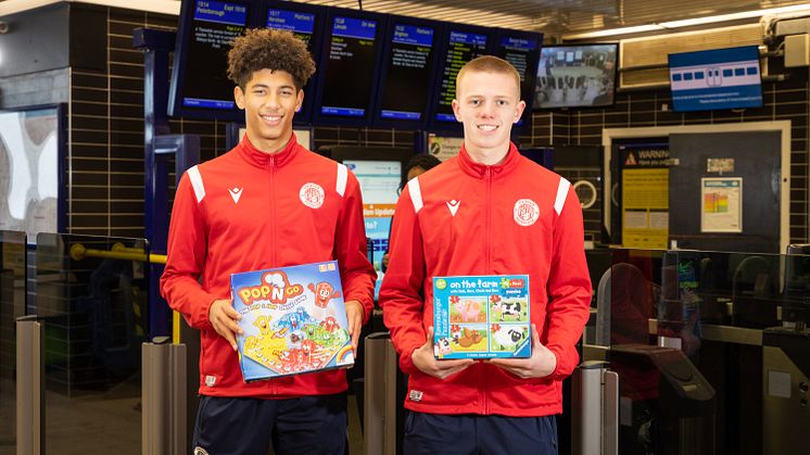 This is the ninth year GTR has worked with Stevenage FC Academy