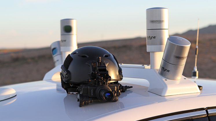 Nincs fény? Nem gond! LiDAR szenzor-technológiájával a Ford Fusion kísérleti önjáró autó a sötétben is lát