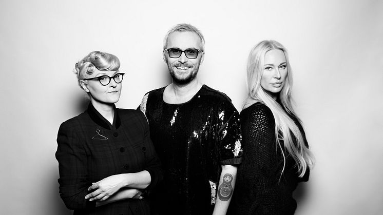 Bea Szenfeld, Fredrik Robertsson och Isabel Adrian