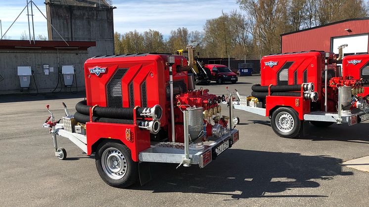 Motorsprutor Räddningstjänstne Kristianstad