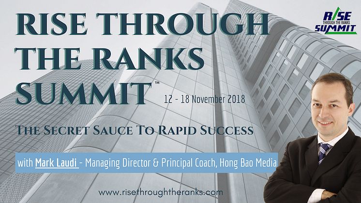 Join me and over 35 global gurus, C-suite corporate leaders and billionaire entrepreneurs who will share insights on how to convert obstacles into opportunities