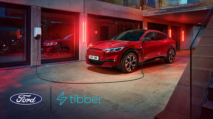 Ford inngår unikt teknologisamarbeid med Tibber i Norge: Skal tilby neste generasjons smarte ladeløsninger