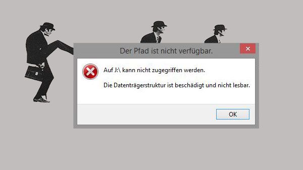 Der Pfad ist nicht verfügbar