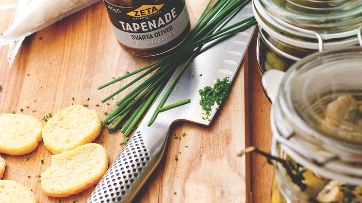 Ny design - Zetas antipasti först ut